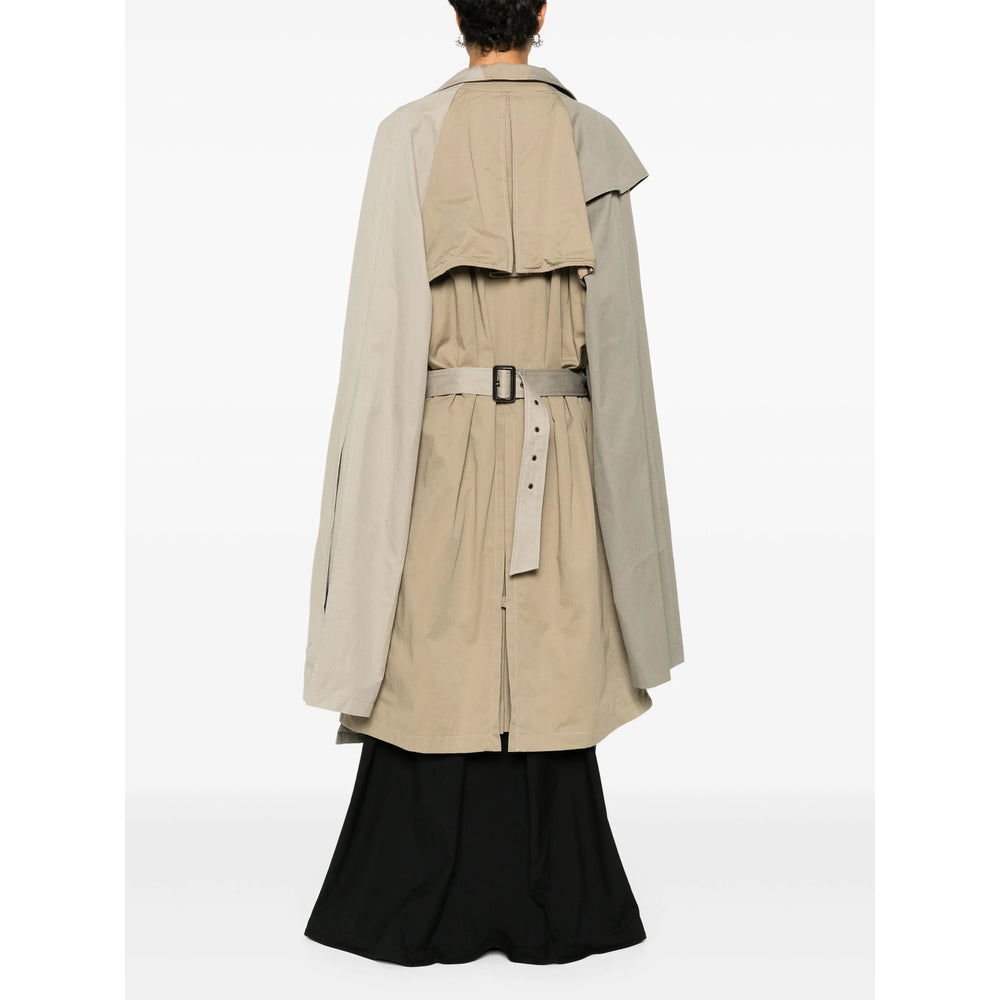 Balenciaga coats side profile designer luxury fashion