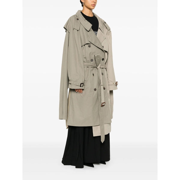 Balenciaga Jackets? Balenciaga Neutrals Coats - Trench & Raincoats Women Luxury Designer Outerwear Jacket