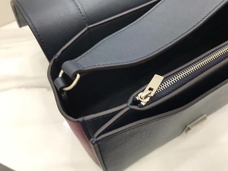 Front view of everyday-luxe structured women's handbag – women's premium purse