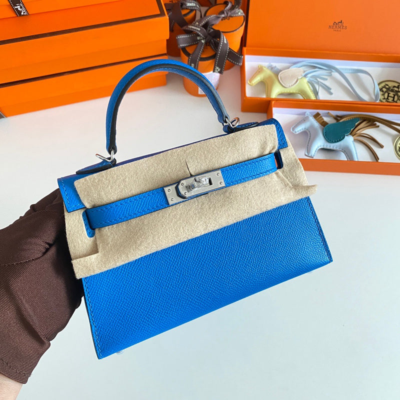 Close-up detail of considered bag design