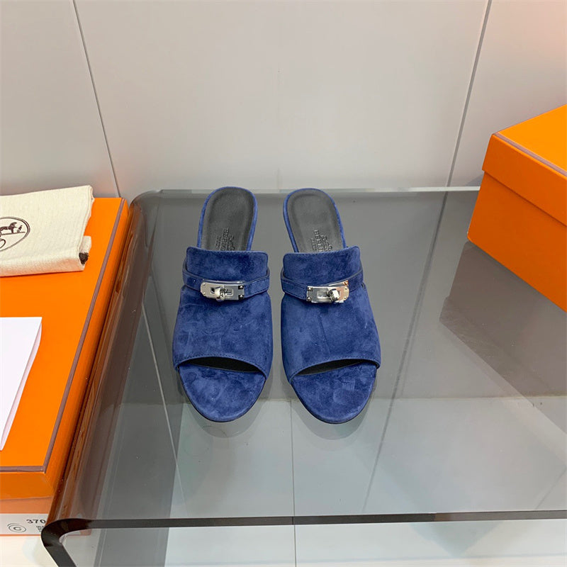 Hermes shoes Style 209 - front view, premium designer craftsmanship
