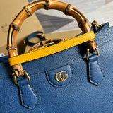 Back view of chic statement women's handbag – women's designer-style accessory