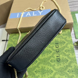 Interior view of structured classic women's handbag – women's luxury handbag