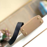 Back view of signature modern women's handbag – women's luxury handbag