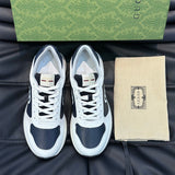 Gucci clean off-white luxury sneakers view 8 padded collar comfort
