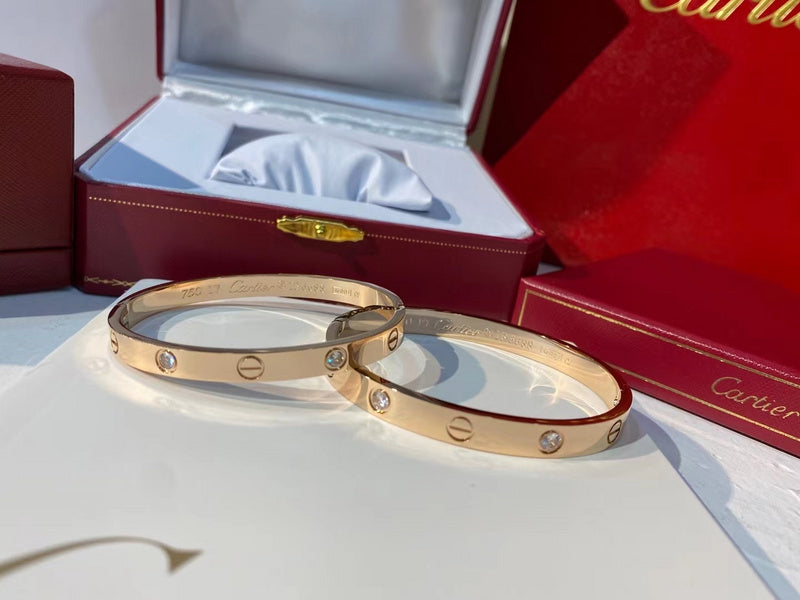 Close-up detail view of Cartier unisex jewelry piece
