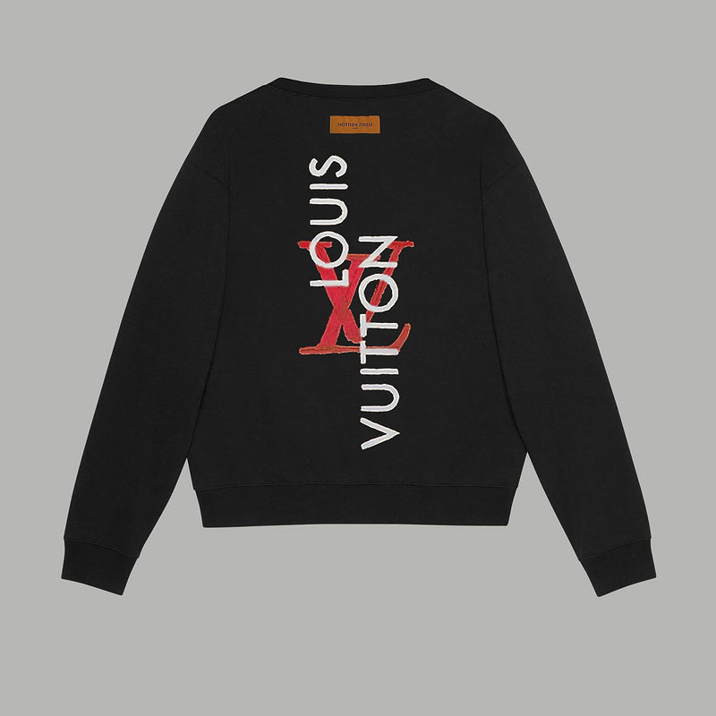 Side profile of Louis Vuitton luxury clothing with tailored silhouette