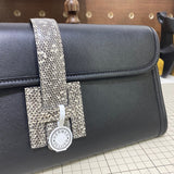 Close-up detail of fluid bag design