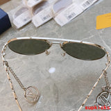 Front view of Louis Vuitton unisex sunglasses