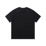 Side profile of Polo cotton polo shirt with signature branding