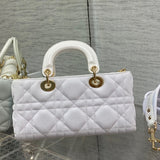 Back view of premium chic women's handbag – women's statement bag