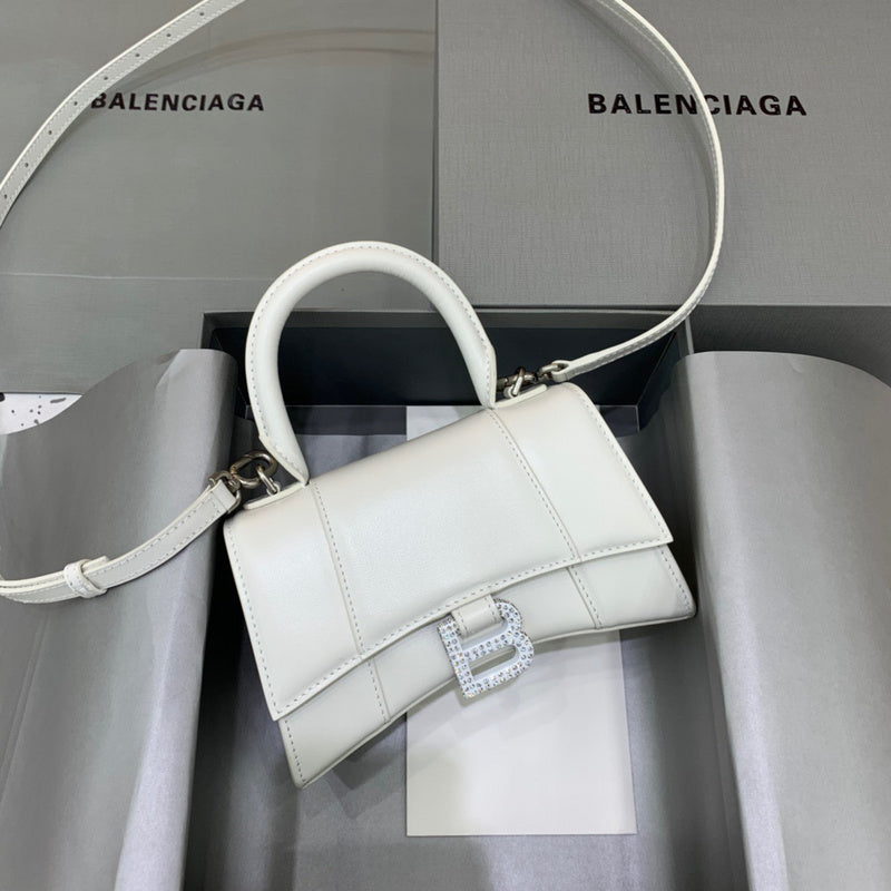 Effortless Vegan Leather Handbag - Signature Hardware Accents | Women's Everyday Carry Handbag #561 - side angle view (image 2) of designer-inspired handbag