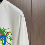 Full styled look of Louis Vuitton luxury clothing with relaxed-fit cut
