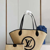 Front view of signature statement women's handbag – women's statement bag