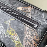 Styled lifestyle shot of chic signature women's handbag – women's luxury handbag