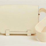 Sophisticated bag shown from front angle