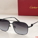 Lifestyle view of Cartier unisex sunglasses