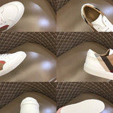 Refined Faux Leather Shoes - Statement Everyday Style | Women's Luxury Shoes #1388 - side angle view (image 2) of designer-inspired shoes