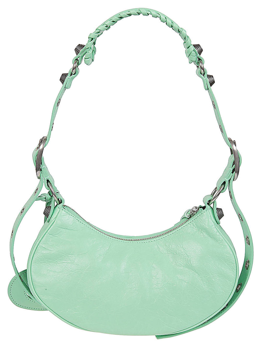 Balenciaga premium crossbody detail and craftsmanship close-up