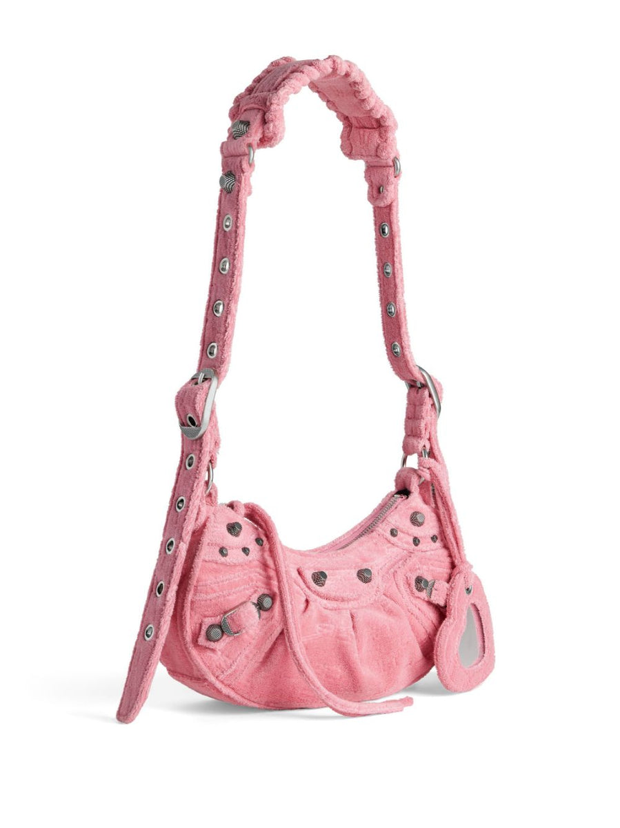 Balenciaga premium handbags detail and craftsmanship close-up