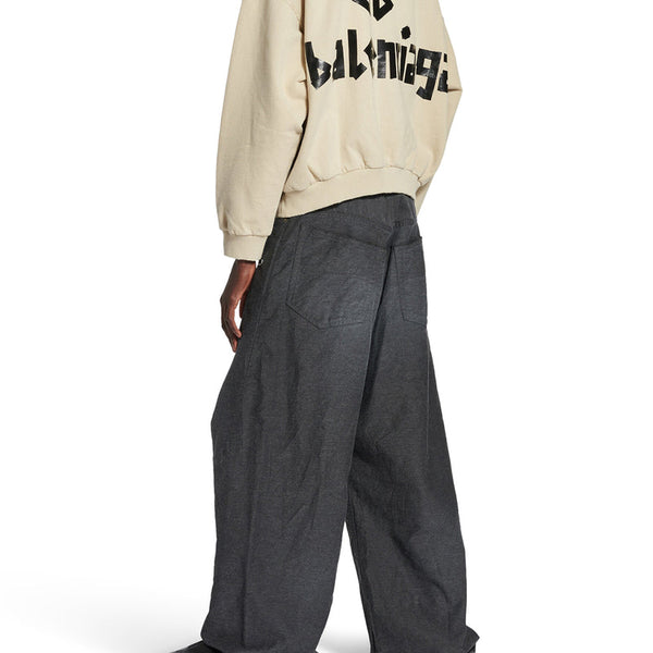 Balenciaga Hoodies? Balenciaga Men Hoodie With Ripped Pocket Comfortable Luxury Streetwear Hoodie