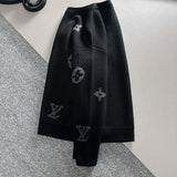 Side profile of Louis Vuitton luxury clothing with signature branding