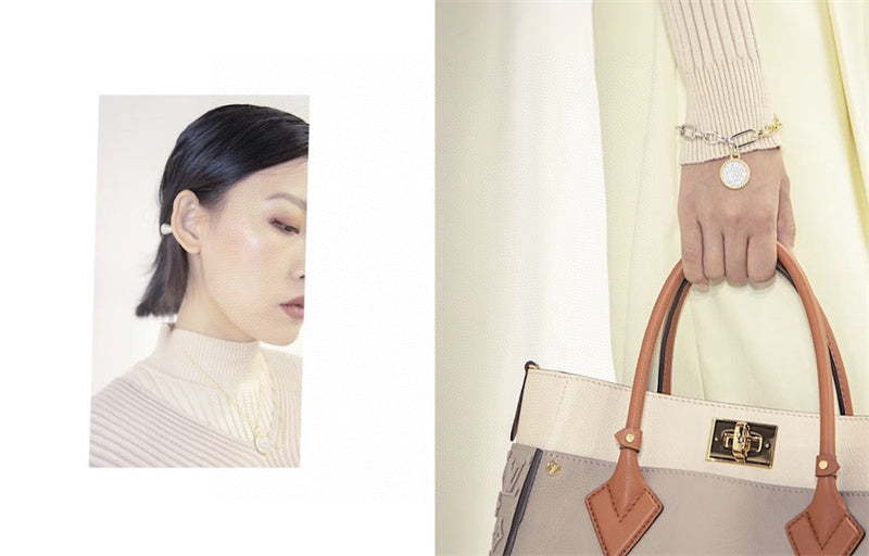  statement top-handle bag styled with outfit
