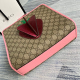 Back view of refined statement women's handbag – women's premium purse