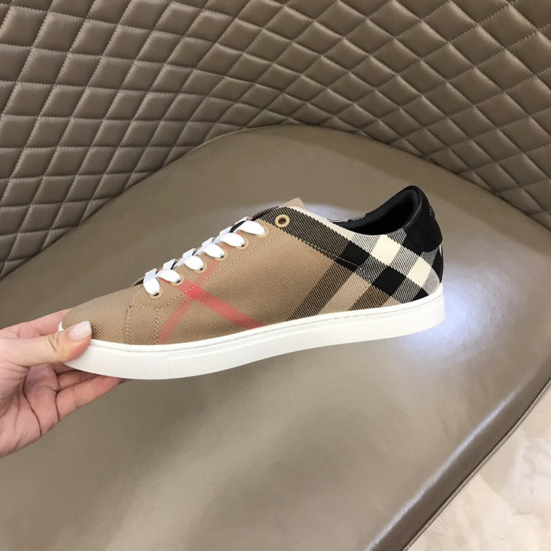 Burberry shoes Style 257 - close-up of iconic logo design