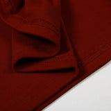 Close-up detail shot of Louis Vuitton cotton t-shirt with tailored silhouette