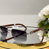 Lifestyle view of Cartier unisex sunglasses