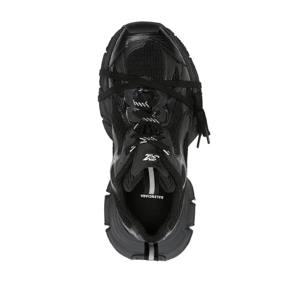 Close-up of Balenciaga athletic hardware and fine stitching