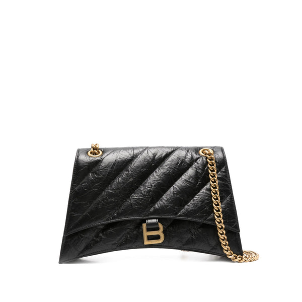 Balenciaga Bags- Balenciaga Black Shoulder Bags Women Luxury Designer Leather Handbag