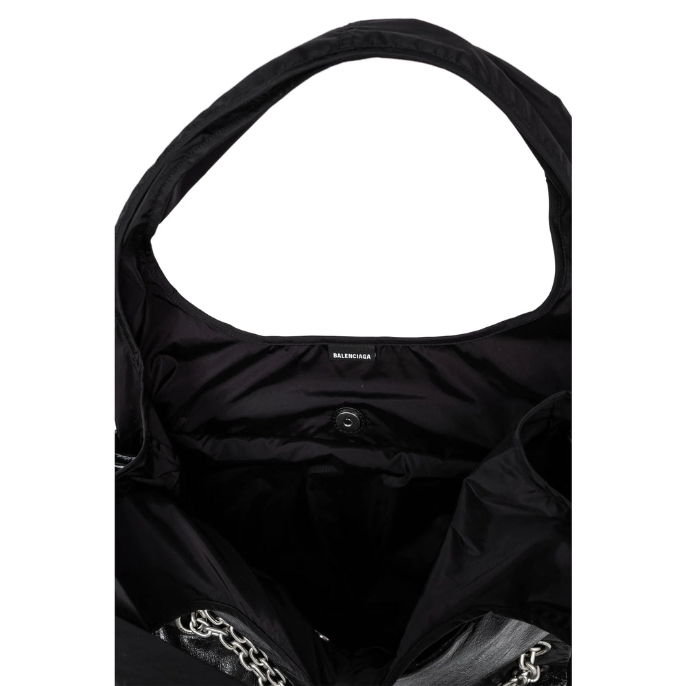 Balenciaga premium totes detail and craftsmanship close-up