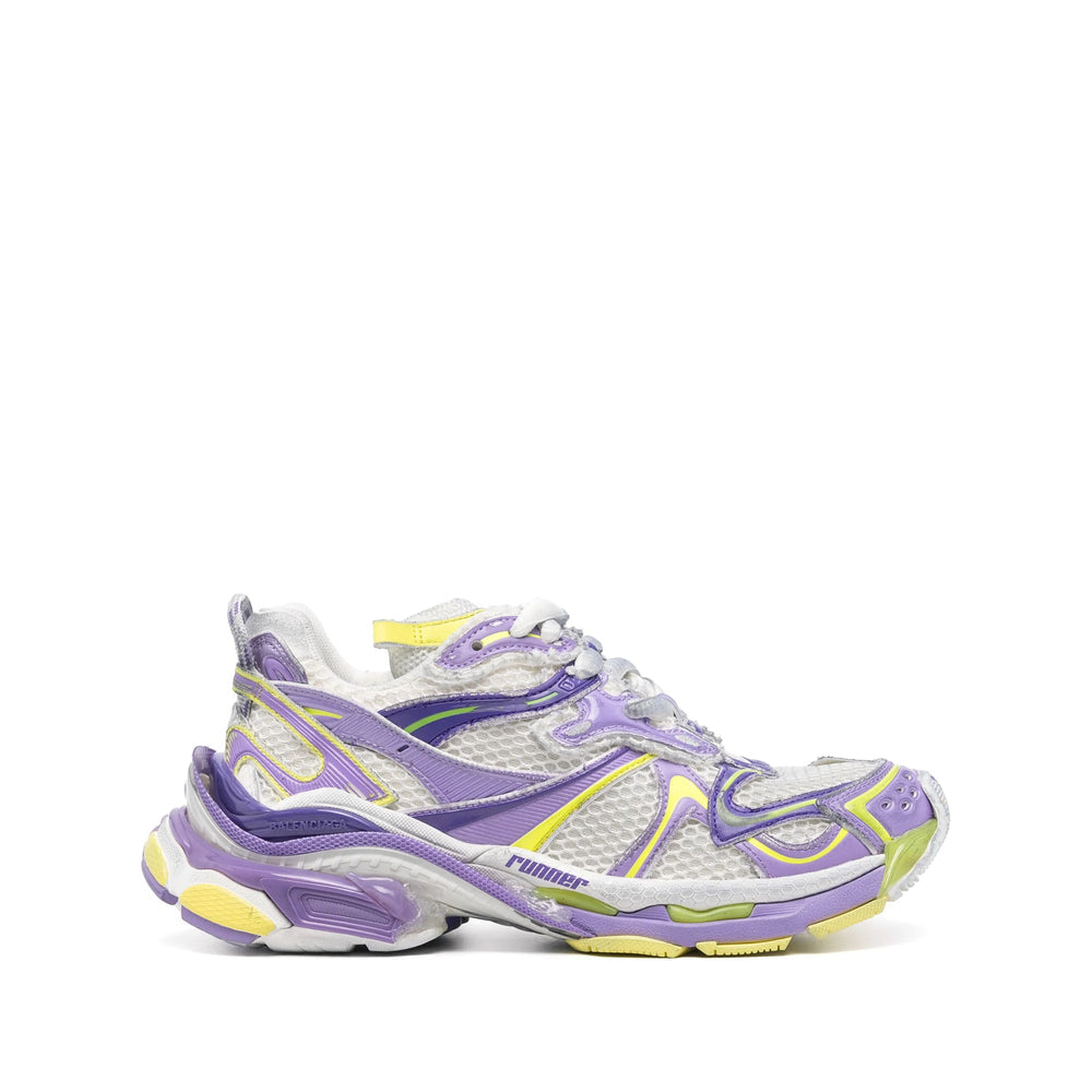 Balenciaga Shoes? Balenciaga Purple Trainers Women Comfortable Everyday Designer Shoes