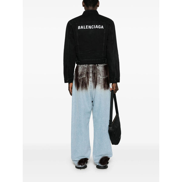 Balenciaga Jackets- Balenciaga Black Denim - Denim Jackets Women Stylish Everyday Designer Outerwear
