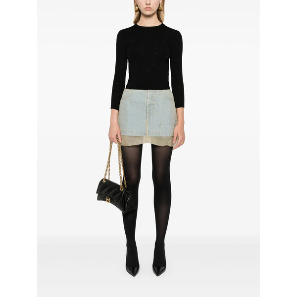 Balenciaga Sweaters? Balenciaga Black Knitwear - Jumpers Women Luxury Designer Knit Sweater