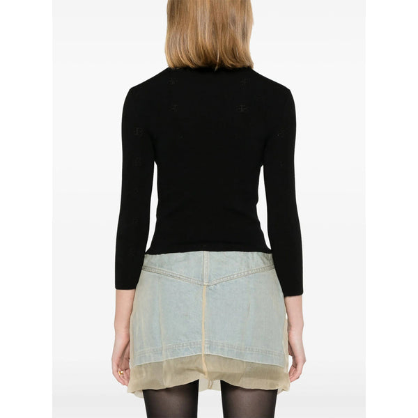 Balenciaga Sweaters- Balenciaga Black Knitwear - Jumpers Women Premium Casual Designer Knitwear