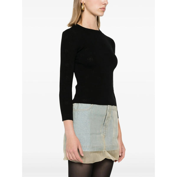 Balenciaga Sweaters- Balenciaga Black Knitwear - Jumpers Women Premium Casual Designer Knitwear
