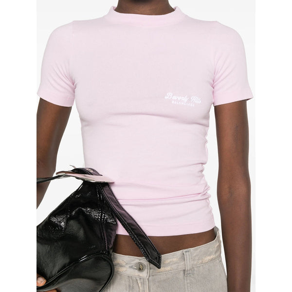Balenciaga T-Shirts? Balenciaga Pink Tops - T-Shirts & Jerseys Women Premium Designer Cotton T-Shirt
