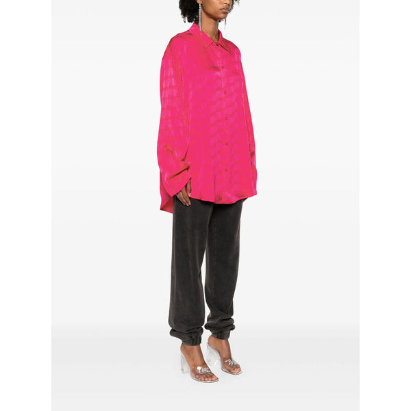Balenciaga Tops? Balenciaga Pink Tops - Shirts Women Elegant Everyday Designer Top