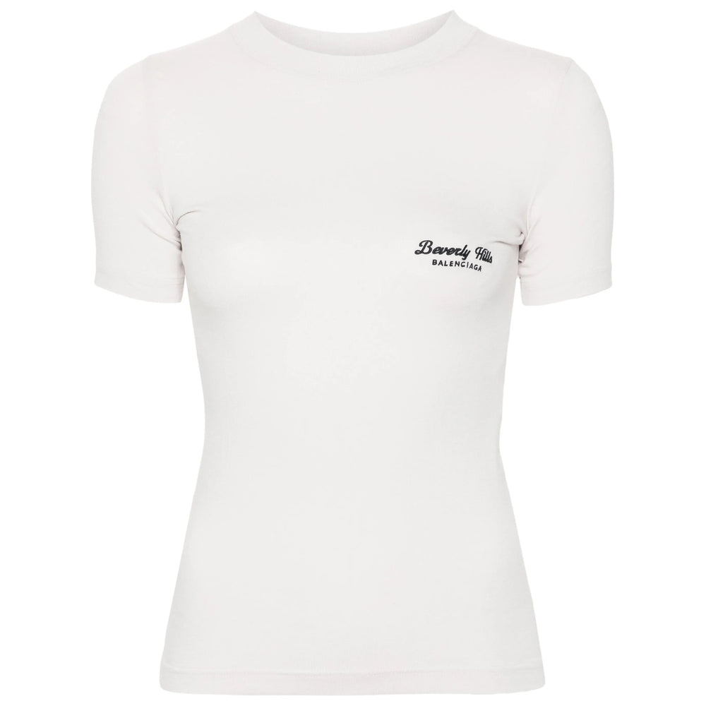 Balenciaga tee shirts luxury designer piece front view