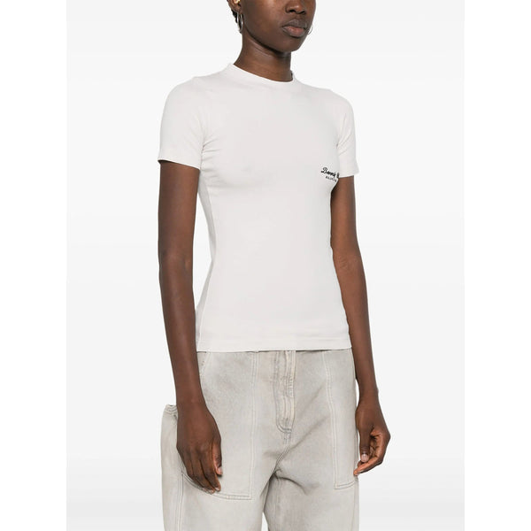 Balenciaga T-Shirts? Balenciaga Neutrals Tops - T-Shirts & Jerseys Women Premium Designer Cotton T-Shirt