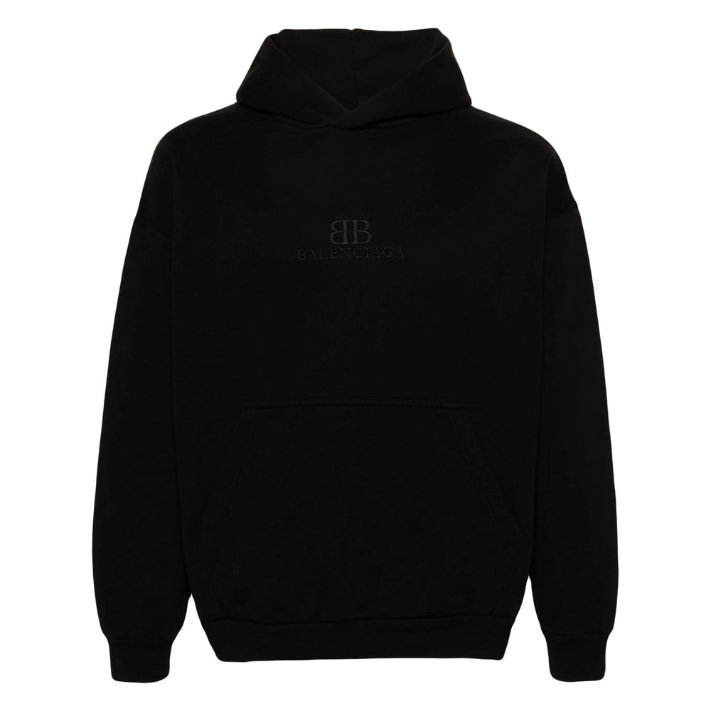 Balenciaga Hoodies- Balenciaga Black Sweaters & Knitwear - Hoodies Men Comfortable Luxury Streetwear Hoodie