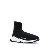 Close-up of Balenciaga athletic hardware and fine stitching