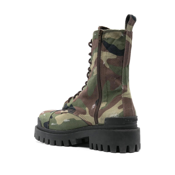 Balenciaga Shoes Balenciaga Green Boots Men Premium Designer Casual Shoes