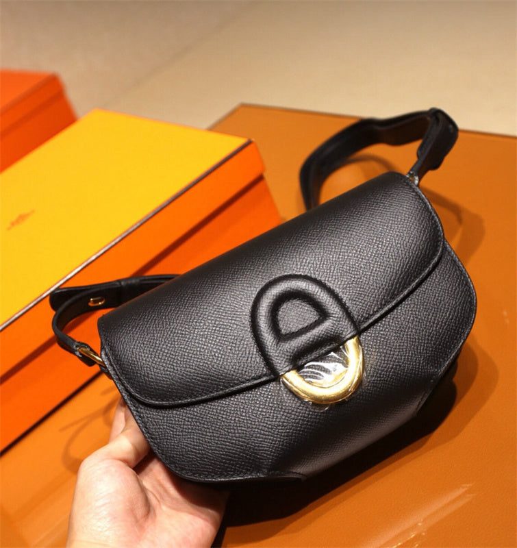  Chic structured bag carried on shoulder 16