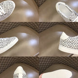 Sophisticated Vegan Leather Shoes - Everyday Versatile Build | Women's Premium Footwear #1406 - side angle view (image 2) of designer-inspired shoes