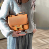 Streamlined bag shown from front angle