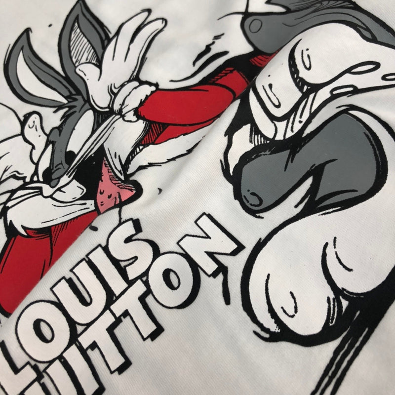 Flat lay presentation of Louis Vuitton cotton t-shirt with everyday silhouette